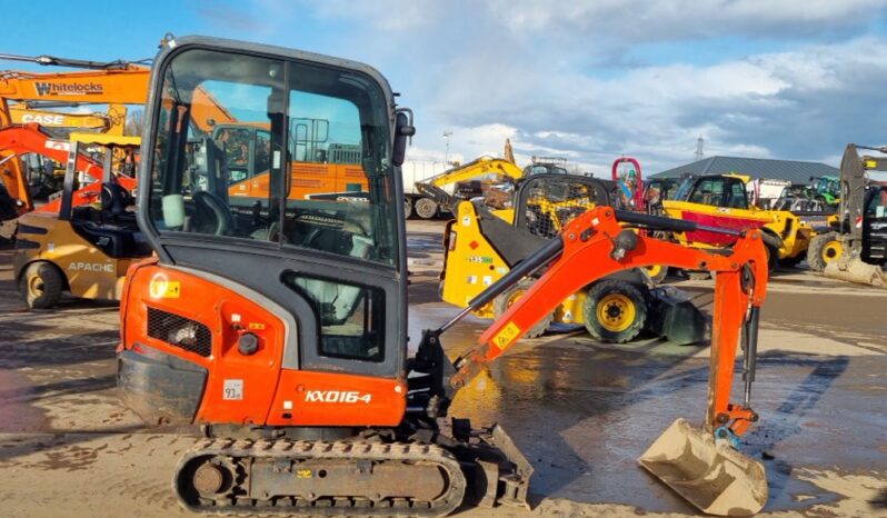 2017 Kubota KX016-4 Mini Excavators For Auction: Leeds – 5th, 6th, 7th & 8th March 2025 @ 8:00am full