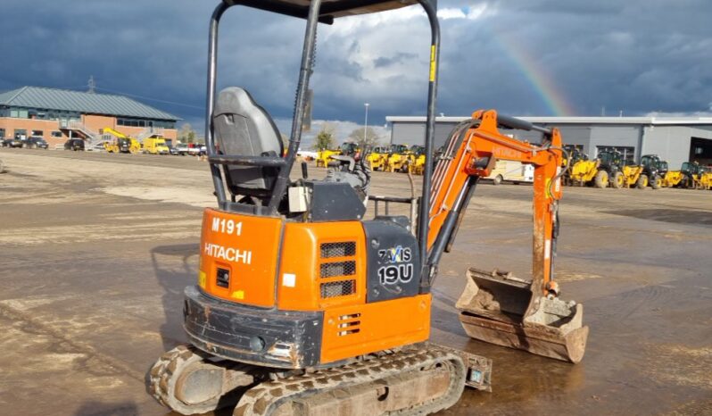 2018 Hitachi ZX19U-5A YR Mini Excavators For Auction: Leeds – 5th, 6th, 7th & 8th March 2025 @ 8:00am full