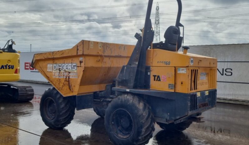 2016 Terex TA9 Site Dumpers For Auction: Leeds – 5th, 6th, 7th & 8th March 2025 @ 8:00am full