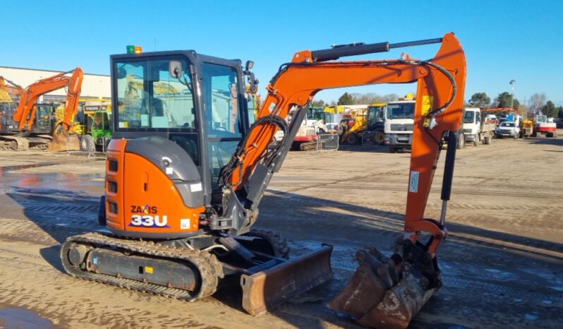 2023 Hitachi ZX33U-6 CLR Mini Excavators For Auction: Leeds – 5th, 6th, 7th & 8th March 2025 @ 8:00am full