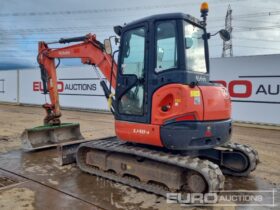 2016 Kubota U48-4 Mini Excavators For Auction: Leeds – 5th, 6th, 7th & 8th March 2025 @ 8:00am full