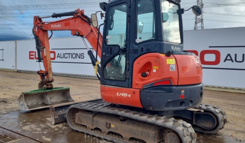 2016 Kubota U48-4 Mini Excavators For Auction: Leeds – 5th, 6th, 7th & 8th March 2025 @ 8:00am full