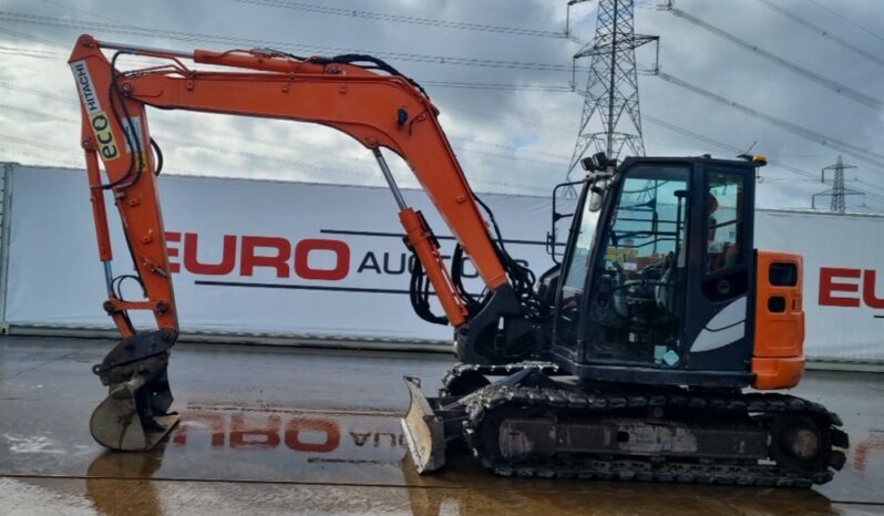 2018 Hitachi ZX85USB-5A 6 Ton+ Excavators For Auction: Leeds – 5th, 6th, 7th & 8th March 2025 @ 8:00am full