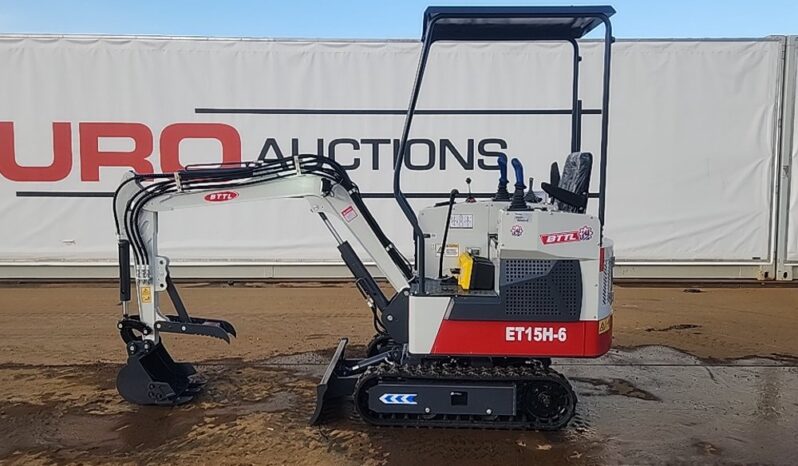 Unused 2024 BTTL ET15H-6 Micro Excavators For Auction: Dromore – 11th & 12th April 2025 @ 9:00am For Auction on 2025-04-12 full