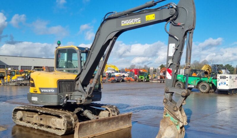 2018 Volvo ECR88D 6 Ton+ Excavators For Auction: Leeds – 5th, 6th, 7th & 8th March 2025 @ 8:00am full