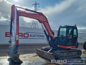 2016 Kubota KX080-4 6 Ton+ Excavators For Auction: Leeds – 5th, 6th, 7th & 8th March 2025 @ 8:00am