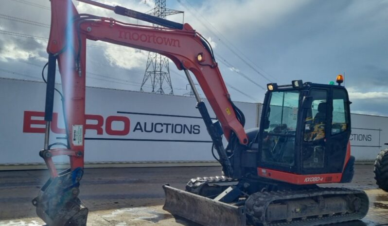 2016 Kubota KX080-4 6 Ton+ Excavators For Auction: Leeds – 5th, 6th, 7th & 8th March 2025 @ 8:00am