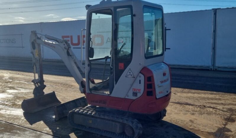 2018 Takeuchi TB216 Mini Excavators For Auction: Leeds – 5th, 6th, 7th & 8th March 2025 @ 8:00am full