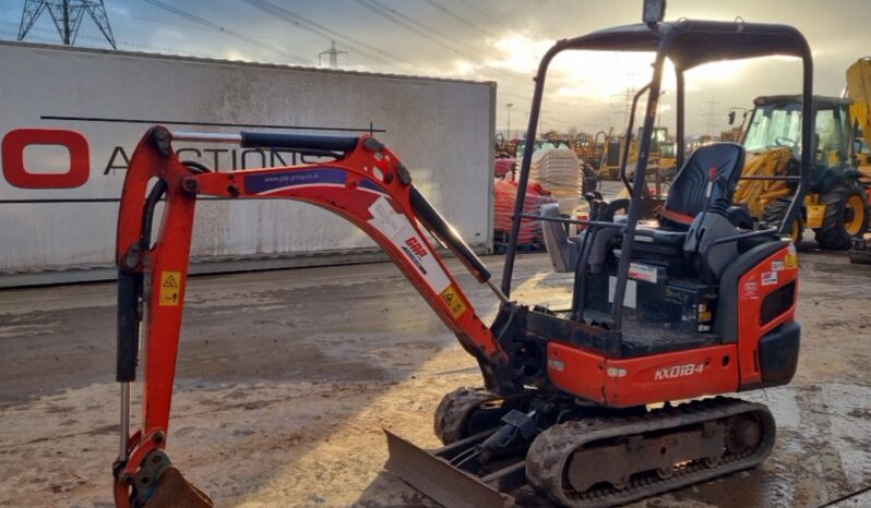 2018 Kubota KX018-4 Mini Excavators For Auction: Leeds – 5th, 6th, 7th & 8th March 2025 @ 8:00am