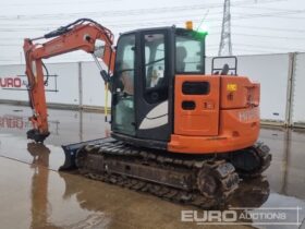 2021 Hitachi ZX85USB-6 6 Ton+ Excavators For Auction: Leeds – 5th, 6th, 7th & 8th March 2025 @ 8:00am full