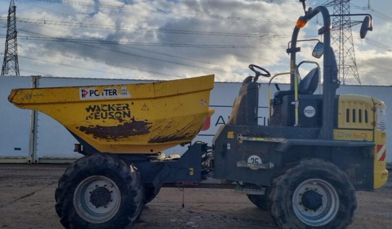 2017 Wacker Neuson DW60 Site Dumpers For Auction: Leeds – 5th, 6th, 7th & 8th March 2025 @ 8:00am full