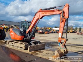 2016 Kubota KX080-4 6 Ton+ Excavators For Auction: Leeds – 5th, 6th, 7th & 8th March 2025 @ 8:00am full