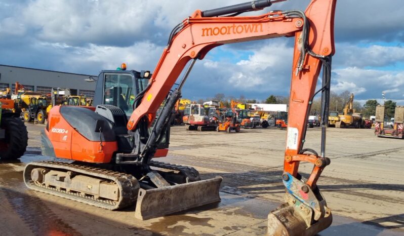 2016 Kubota KX080-4 6 Ton+ Excavators For Auction: Leeds – 5th, 6th, 7th & 8th March 2025 @ 8:00am full