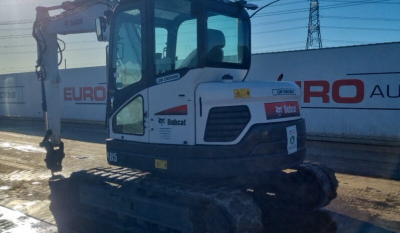 2015 Bobcat E85 6 Ton+ Excavators For Auction: Leeds – 5th, 6th, 7th & 8th March 2025 @ 8:00am full