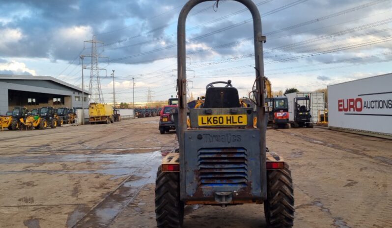 2010 Thwaites 3 Ton Site Dumpers For Auction: Leeds – 5th, 6th, 7th & 8th March 2025 @ 8:00am full