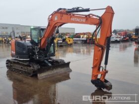 2021 Hitachi ZX85USB-6 6 Ton+ Excavators For Auction: Leeds – 5th, 6th, 7th & 8th March 2025 @ 8:00am full