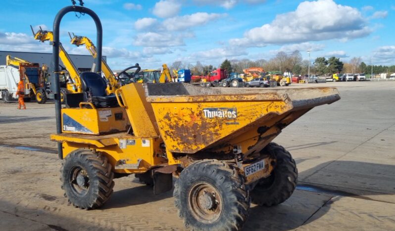 2013 Thwaites 3 Ton Site Dumpers For Auction: Leeds – 5th, 6th, 7th & 8th March 2025 @ 8:00am full