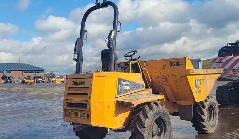 2018 Thwaites 6 Ton Site Dumpers For Auction: Leeds – 5th, 6th, 7th & 8th March 2025 @ 8:00am full