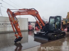 2021 Hitachi ZX85USB-6 6 Ton+ Excavators For Auction: Leeds – 5th, 6th, 7th & 8th March 2025 @ 8:00am