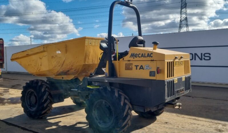 2021 Mecalac TA6S Site Dumpers For Auction: Leeds – 5th, 6th, 7th & 8th March 2025 @ 8:00am full