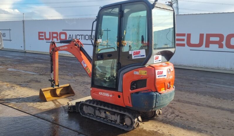 2017 Kubota KX016-4 Mini Excavators For Auction: Leeds – 5th, 6th, 7th & 8th March 2025 @ 8:00am full