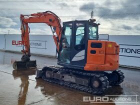 2018 Hitachi ZX85USB-5A 6 Ton+ Excavators For Auction: Leeds – 5th, 6th, 7th & 8th March 2025 @ 8:00am full