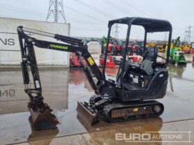 2020 Yanmar SV18 Mini Excavators For Auction: Leeds – 5th, 6th, 7th & 8th March 2025 @ 8:00am