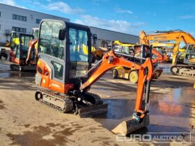 2017 Kubota KX016-4 Mini Excavators For Auction: Leeds – 5th, 6th, 7th & 8th March 2025 @ 8:00am full