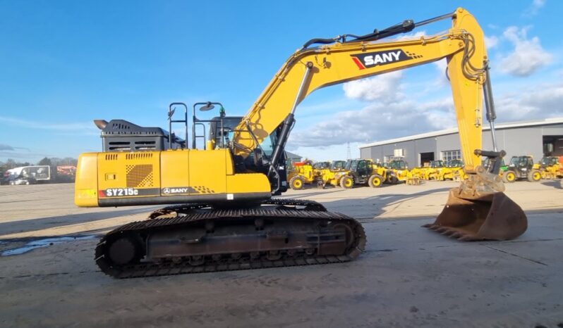 2020 Sany SY215C 20 Ton+ Excavators For Auction: Leeds – 5th, 6th, 7th & 8th March 2025 @ 8:00am full