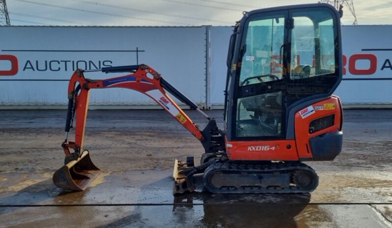 2017 Kubota KX016-4 Mini Excavators For Auction: Leeds – 5th, 6th, 7th & 8th March 2025 @ 8:00am full