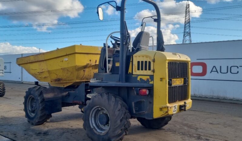 2017 Wacker Neuson DW60 Site Dumpers For Auction: Leeds – 5th, 6th, 7th & 8th March 2025 @ 8:00am full