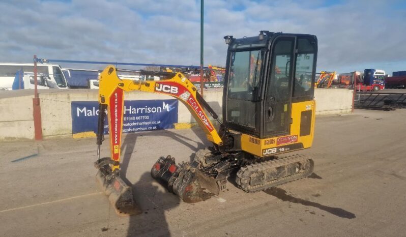 2022 JCB 16C-1 T3 Mini Digger For Auction on 2025-03-22