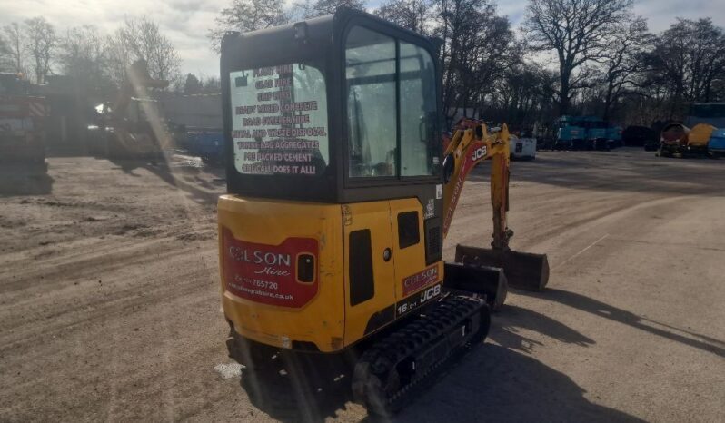 2022 JCB 16C-1 T3 Mini Digger For Auction on 2025-03-22 full