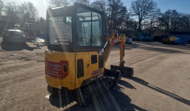 2023 JCB 16C-1 T3 Mini Digger For Auction on 2025-03-22 full