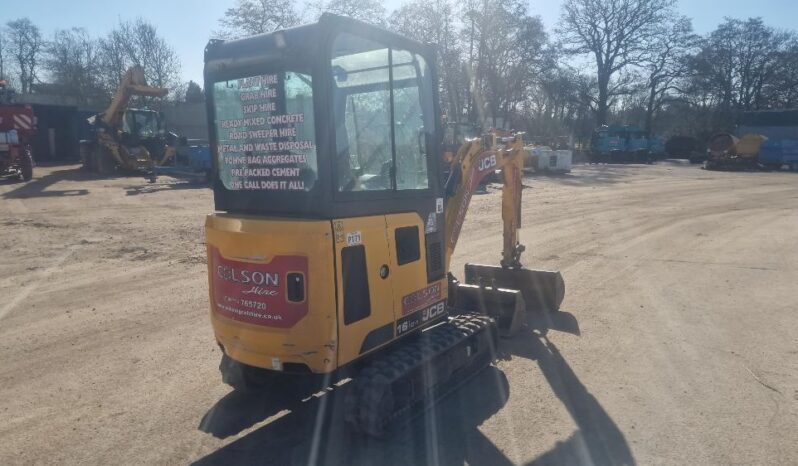 2023 JCB 16C-1 T3 Mini Digger For Auction on 2025-03-22 full