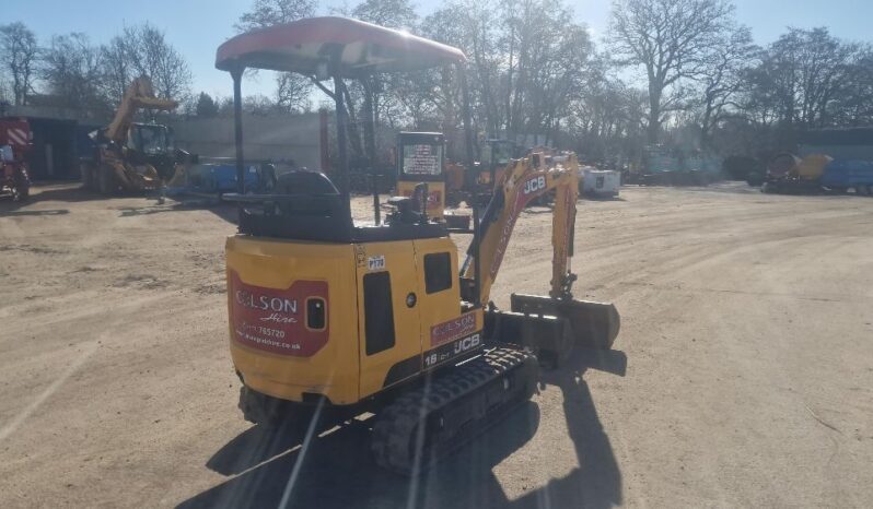 2023 JCB 16C-1 T3 Mini Digger For Auction on 2025-03-22 full