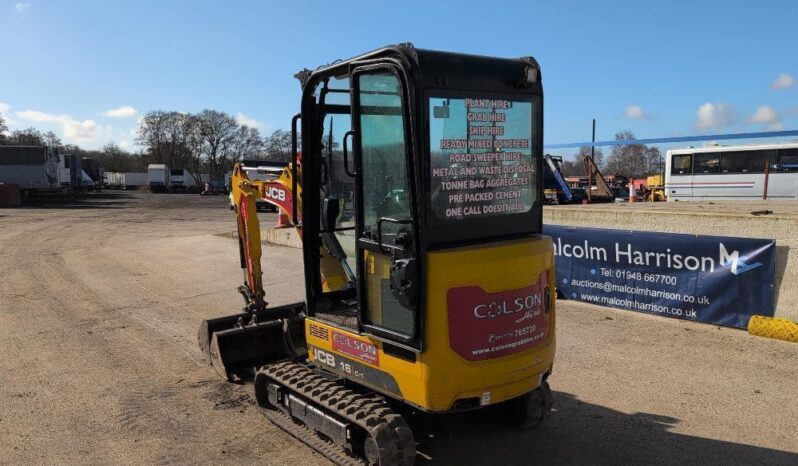 2023 JCB 16C-1 T3 Mini Digger For Auction on 2025-03-22 full