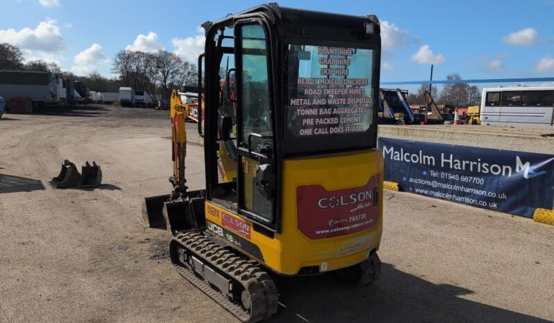 2022 JCB 16C-1 T3 Mini Digger For Auction on 2025-03-22 full