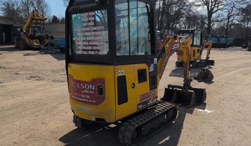 2022 JCB 16C-1 T3 Mini Digger For Auction on 2025-03-22 full