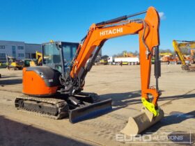 2017 Hitachi ZX65USB-5A CLP 6 Ton+ Excavators For Auction: Leeds – 5th, 6th, 7th & 8th March 2025 @ 8:00am full