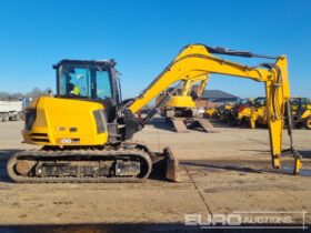 2021 JCB 86C-2 6 Ton+ Excavators For Auction: Leeds – 5th, 6th, 7th & 8th March 2025 @ 8:00am full