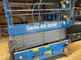 2016 Genie GS3246 E Drive Scissor Lift / Personnel lift 110v built in charger For Auction on 2025-03-18 For Auction on 2025-03-18