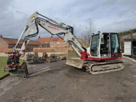 2017 Takeuchi TB290 9 Tonne Compact Hydraulic Excavator with Good Selection of Attachments, Buckets and Rototilt For Auction on 2025-03-18 For Auction on 2025-03-18 full