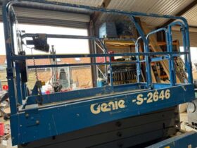 2016 Genie GS2646 E Drive Scissor Lift / Personnel lift 110v built in charger For Auction on 2025-03-18 For Auction on 2025-03-18 full