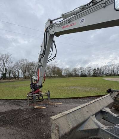 2019 Takeuchi TB2150R 16 Tonne Operating Mass Hydraulic Excavator with Huge Assortment Of Attachments including Rototilt For Auction on 2025-03-18 For Auction on 2025-03-18 full