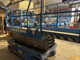 2016 Genie GS2646 E Drive Scissor Lift / Personnel lift 110v built in charger For Auction on 2025-03-18 For Auction on 2025-03-18 full