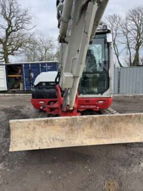 2022 Takeuchi TB370 7 Tonne Operating Mass Hydraulic Excavator with Rototilt Attachment and Grading Beam with Roller For Auction on 2025-03-18 For Auction on 2025-03-18 full