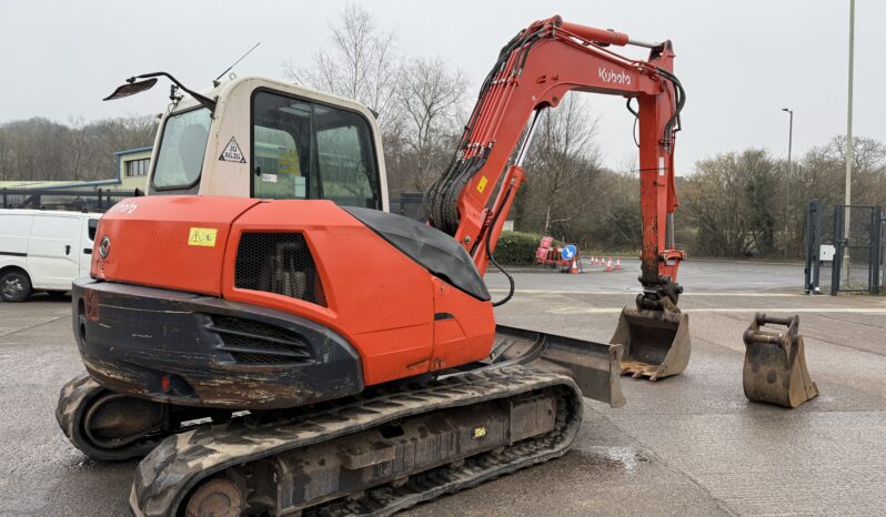 2012 Kubota KX080-3 Tracked Excavator For Auction on 2025-03-10 full