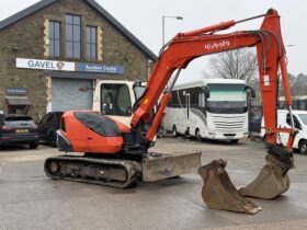 2012 Kubota KX080-3 Tracked Excavator For Auction on 2025-03-10 full