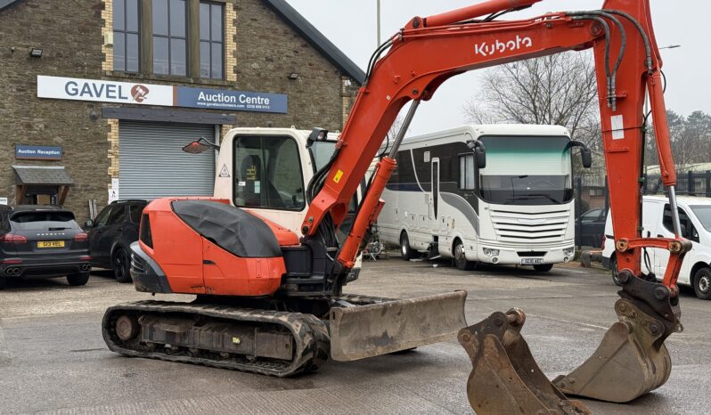 2012 Kubota KX080-3 Tracked Excavator For Auction on 2025-03-10 full